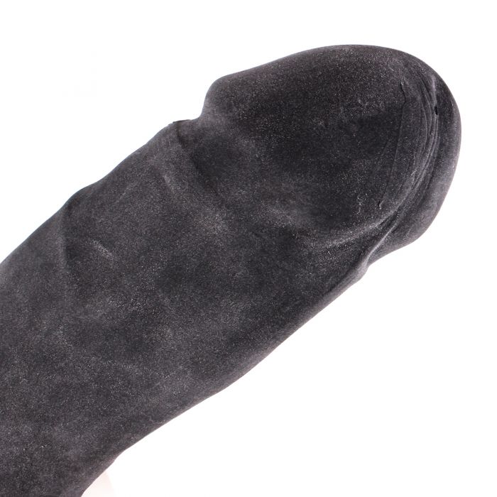 Kiotos Cox - Black Dildo Met Zuignap die echt aanvoelt 22,5 x 5 cm - Zwart-Erotiekvoordeel.nl
