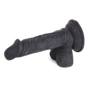 Kiotos Cox - Dildo 18,5 x 4 cm - Zwart-Erotiekvoordeel.nl