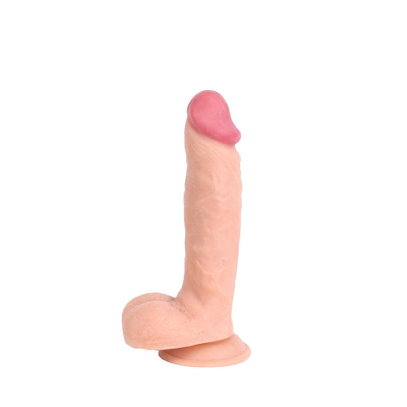 Kiotos Cox - Dildo 24 x 5,5 cm - Lichte Huidskleur-Erotiekvoordeel.nl