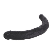 Kiotos Cox - Dubbele Dildo 35,5 cm - Zwart-Erotiekvoordeel.nl