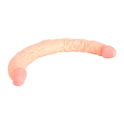 Kiotos Cox - Dubbele Dildo - 40 x 3,6/3,8 cm - Lichte Huidskleur-Erotiekvoordeel.nl