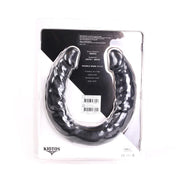 Kiotos Cox - Dubbele Dildo - 40 x 3.6/3.8 cm - Zwart-Erotiekvoordeel.nl