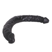 Kiotos Cox - Dubbele Dildo - 40 x 3.6/3.8 cm - Zwart-Erotiekvoordeel.nl