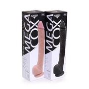 Kiotos Cox - Mega Dildo XXL 37 x 4.4 cm - Zwart-Erotiekvoordeel.nl