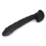 Kiotos Cox - Mega Dildo XXL 37 x 4.4 cm - Zwart-Erotiekvoordeel.nl