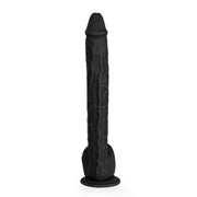 Kiotos Cox - Mega Dildo XXL 37 x 4.4 cm - Zwart-Erotiekvoordeel.nl
