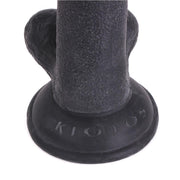 Kiotos Cox - Dildo Dritto Con Scroto 16 x 4 cm - Nero-Erotiekvoordeel.nl