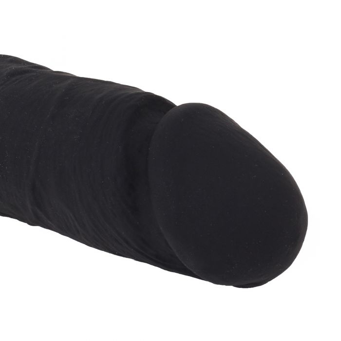 Kiotos Cox - Siliconen Dildo Met Zuignap 23 x 5 cm - Zwart-Erotiekvoordeel.nl