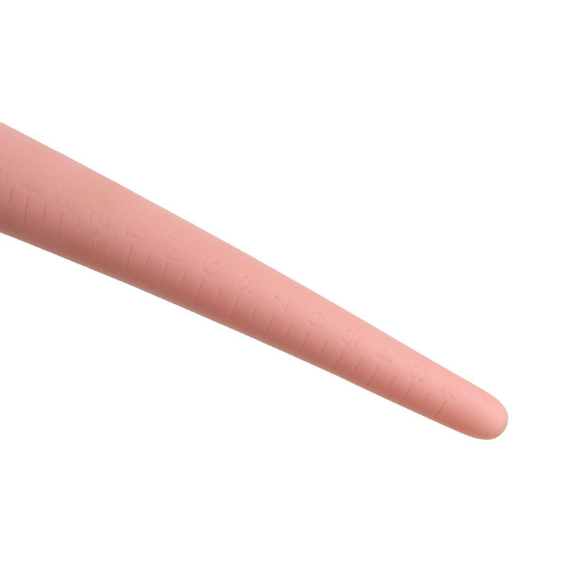 Kiotos Cox - XXL dildo Van 30 cm lang Met Diameter Van 12 mm > 30 mm - Lichte Huidskleur-Erotiekvoordeel.nl