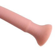 Kiotos Cox - XXL dildo Van 30 cm lang Met Diameter Van 12 mm > 30 mm - Lichte Huidskleur-Erotiekvoordeel.nl