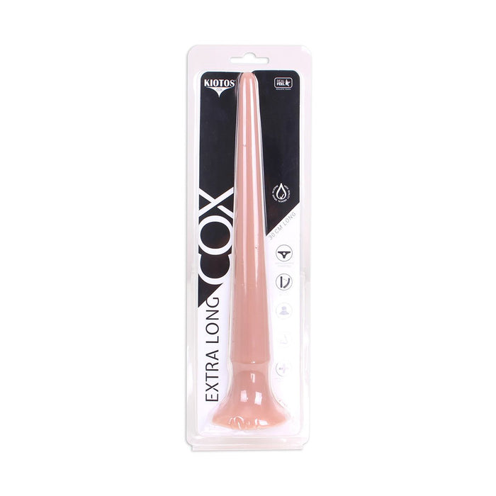 Kiotos Cox - XXL dildo Van 30 cm lang Met Diameter Van 12 mm > 30 mm - blank-Erotiekvoordeel.nl