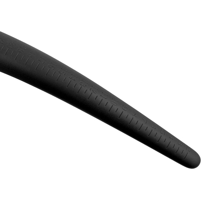 Kiotos Cox - XXL dildo Van 40 cm lang Met Diameter Van 18 mm > 45 mm - Zwart-Erotiekvoordeel.nl