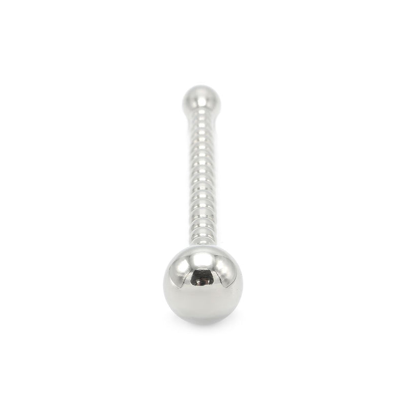 Kiotos - Plug anale extra lungo con nervature - Diametro 10 mm - Erotiekvoordeel.nl