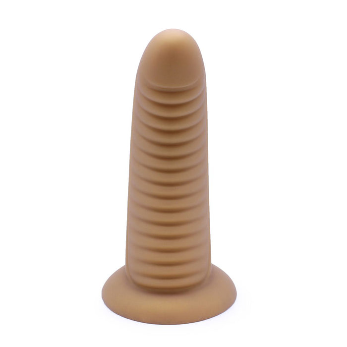 Kiotos - Geribbelde Penis - XL Shinny - lichte huidskleur-Erotiekvoordeel.nl