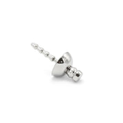 Kiotos - Plug anale a forma di ombrello con nervature - Diametro 8 mm - Erotiekvoordeel.nl