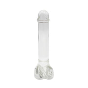 Kiotos - Gladde Glazen Dildo 17 x 3 cm - Transparant-Erotiekvoordeel.nl