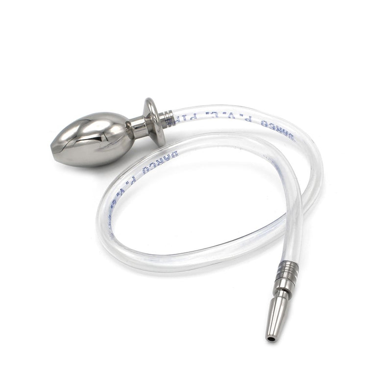 Kiotos - Hohl-Penisplug verbunden mit Hohl-Buttplug - Erotiekvoordeel.nl