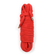 Kiotos - Corda da bondage BDSM in cotone 20 metri - Rossa - Erotiekvoordeel.nl