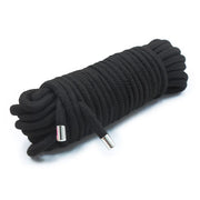 Kiotos - Cuerda de algodón para bondage BDSM de 20 metros - Negra - Erotiekvoordeel.nl