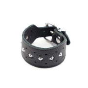 Kiotos - Bracciale in pelle con borchie - Nero - Erotiekvoordeel.nl