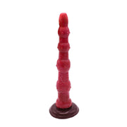 Kiotos Monstar - Anal Dildo No. 45 - 37.5 x 5.7 cm - Pink/Red/Black-Erotiekvoordeel.nl