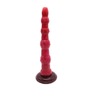 Kiotos Monstar - Anal Dildo No. 45 - 37.5 x 5.7 cm - Pink/Red/Black-Erotiekvoordeel.nl