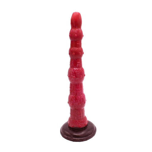 Kiotos Monstar - Anal Dildo No. 45 - 37.5 x 5.7 cm - Pink/Red/Black-Erotiekvoordeel.nl