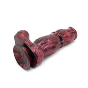 Kiotos Monstar - Benny - Silikonowy Dildo Fantazyjne - Długość 215 Mm - Średnica 55 Mm - Czerwony/Czarny-Erotiekvoordeel.nl