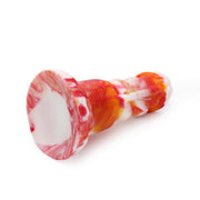 Kiotos Monstar - Dildo Beast 1 - 20,5 X 5,5 Cm - Pomarańczowy/Biały/Czerwony-Erotiekvoordeel.nl