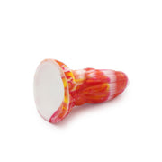 Kiotos Monstar - Dildo Beast 3 - 21 x 7 cm - Orange/White/Red-Erotiekvoordeel.nl