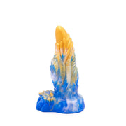 Kiotos Monstar - Dildo Beast 36 - 20 x 7 cm - Goud/Blauw-Erotiekvoordeel.nl