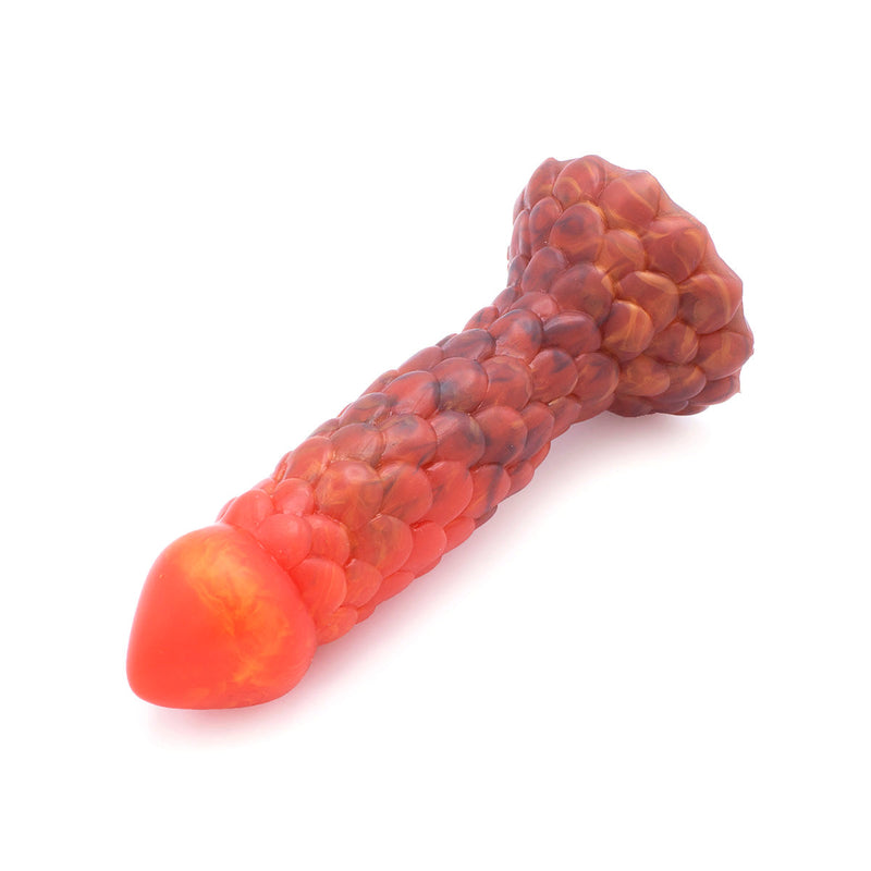Kiotos Monstar - Dildo Beast 40 - 19 x 4.8 cm - Roze/Goud-Erotiekvoordeel.nl