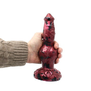 Kiotos Monstar - Dildo Beast 65 Hector de Herder - Zwart/Rood-Erotiekvoordeel.nl