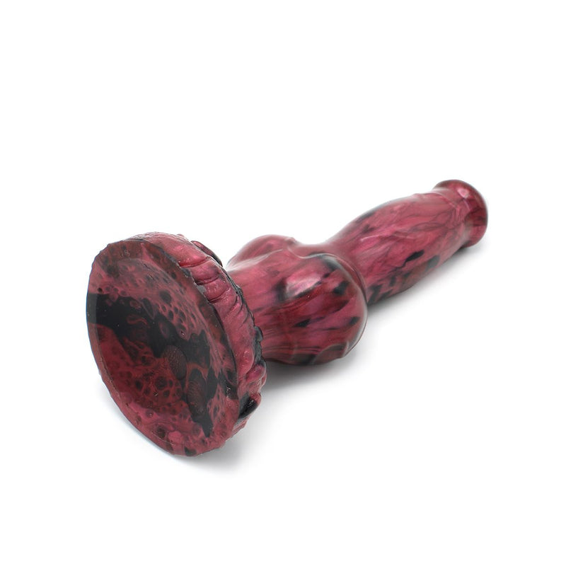 Kiotos Monstar - Dildo Beast 65 Hector de Herder - Zwart/Rood-Erotiekvoordeel.nl