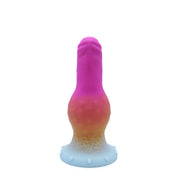 Kiotos Monstar - Dildo Beast No. 48 - Roze/Wit/Geel-Erotiekvoordeel.nl