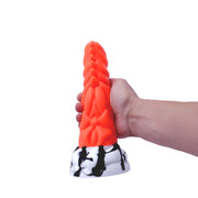Kiotos Monstar - Dildo Beast No. 51 - Oranje/Wit/Zwart-Erotiekvoordeel.nl