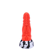 Kiotos Monstar - Dildo Beast No. 51 - Oranje/Wit/Zwart-Erotiekvoordeel.nl