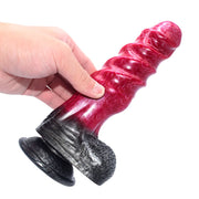 Kiotos Monstar Dildo Beast Nr. 74 Barnaby - zwart/rood-Erotiekvoordeel.nl