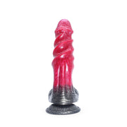 Kiotos Monstar Dildo Beast Nr. 74 Barnaby - zwart/rood-Erotiekvoordeel.nl