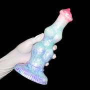 Kiotos Monstar Dildo Beast Nr. 76 Morghul - roze/wit/blauw/paars-Erotiekvoordeel.nl