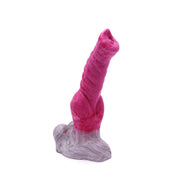 Kiotos Monstar - Consolador anal Beast 42 - 25,5 x 4,8 cm - Blanco/Rojo/Gris-Erotiekvoordeel.nl
