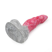 Kiotos Monstar - Dildo Beast 25 - 22 x 6 cm - Pink/Grey/White-Erotiekvoordeel.nl