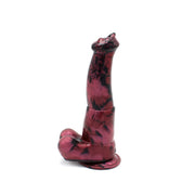Kiotos Monstar - Consolador de fantasía n.º 67 - Negro/Rojo-Erotiekvoordeel.nl