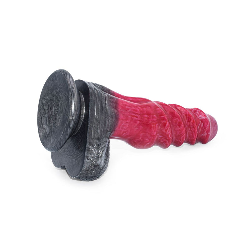 Kiotos Monstar - Dildo Fantasia n. 74 - Barnaby - Nero/Rosso-Erotiekvoordeel.nl