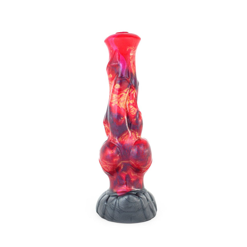 Kiotos Monstar - Fantazyjny Dildo Nr 75 - Drogon - Czerwony/Fioletowy/Czarny-Erotiekvoordeel.nl