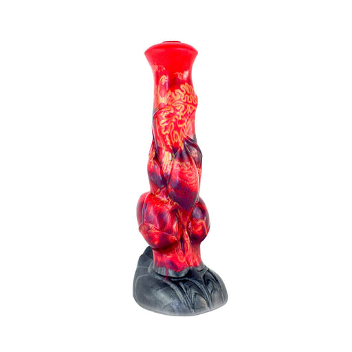 Kiotos Monstar - Fantazyjny Dildo Nr 75 - Drogon - Czerwony/fioletowy/czarny-Erotiekvoordeel.nl