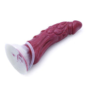 Kiotos Monstar - Squirting Dildo Beast No. 63 - 22 x 4.5 cm - Rood/Wit-Erotiekvoordeel.nl