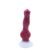 Kiotos Monstar - Squirting Dildo Beast No. 64 - 21 x 4 cm - Rood/Wit-Erotiekvoordeel.nl
