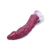 Kiotos Monstar - Dildo squirtante Beast n. 63 - 22 x 4,5 cm - Rosso/Bianco-Erotiekvoordeel.nl