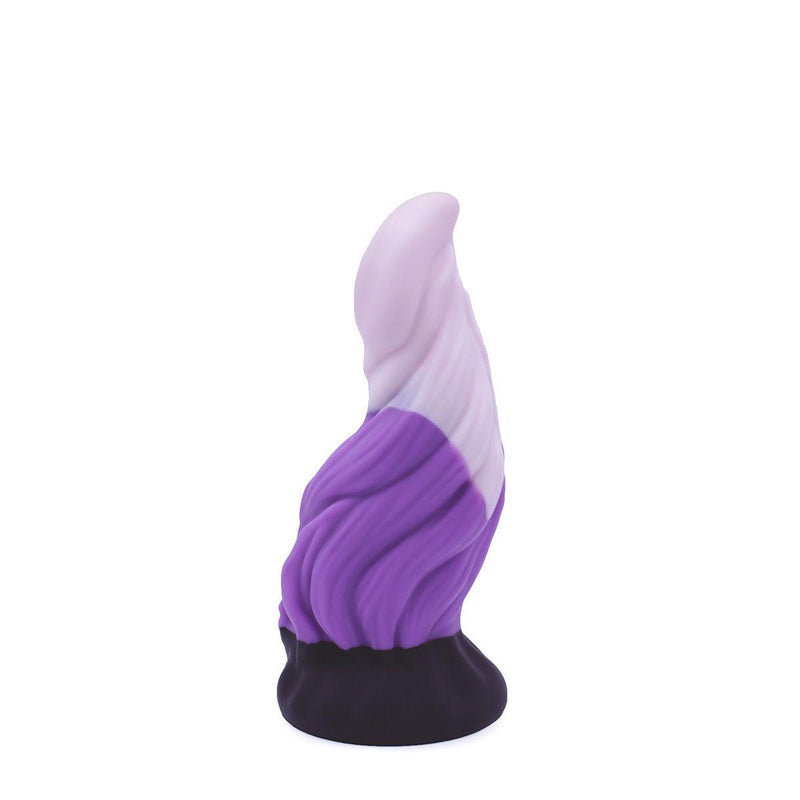 Kiotos Monstar - XXL Dildo Beast No. 55 - Paars/Zwart/Wit-Erotiekvoordeel.nl
